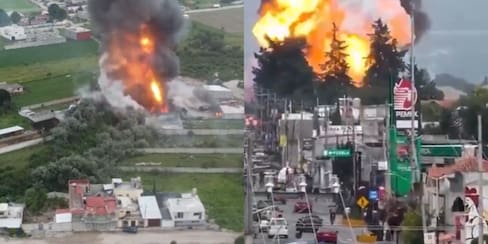 Video: Explosión de cisternas de gas en México provocó evacuación masiva de personas
