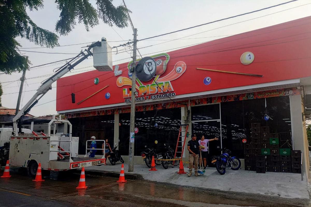 Cierran billares y casinos en Barranquilla por supuesto robo de energía