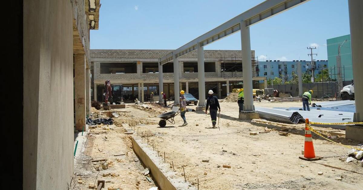 Así van las obras del nuevo megacolegio de Ciudadela La Paz: 70% de avance