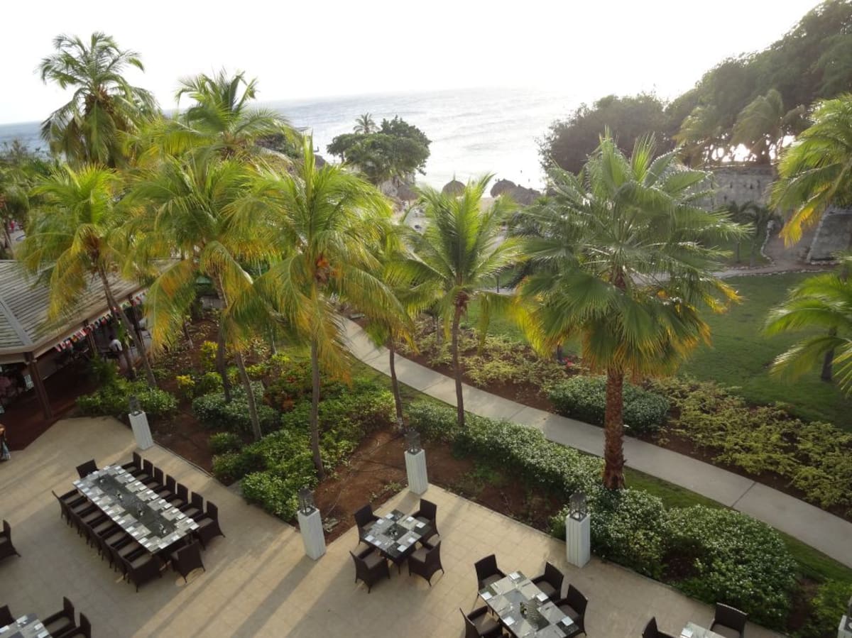 Vista del Hotel Hilton.