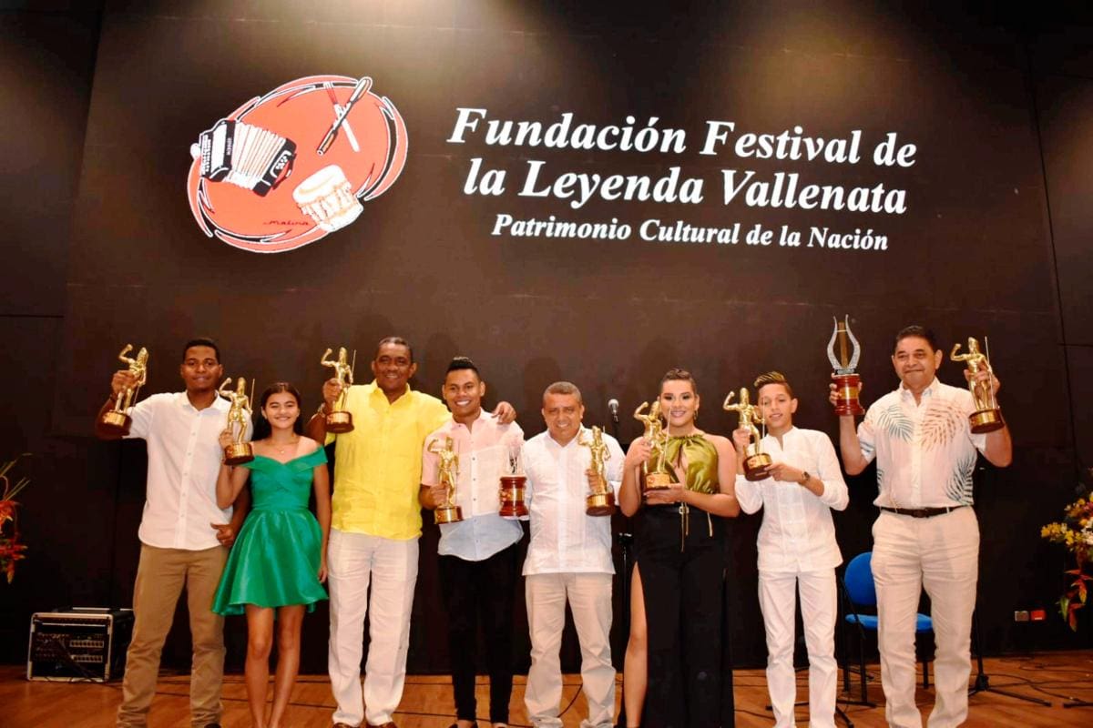 Se entregaron los premios del Festival de la Leyenda Vallenata