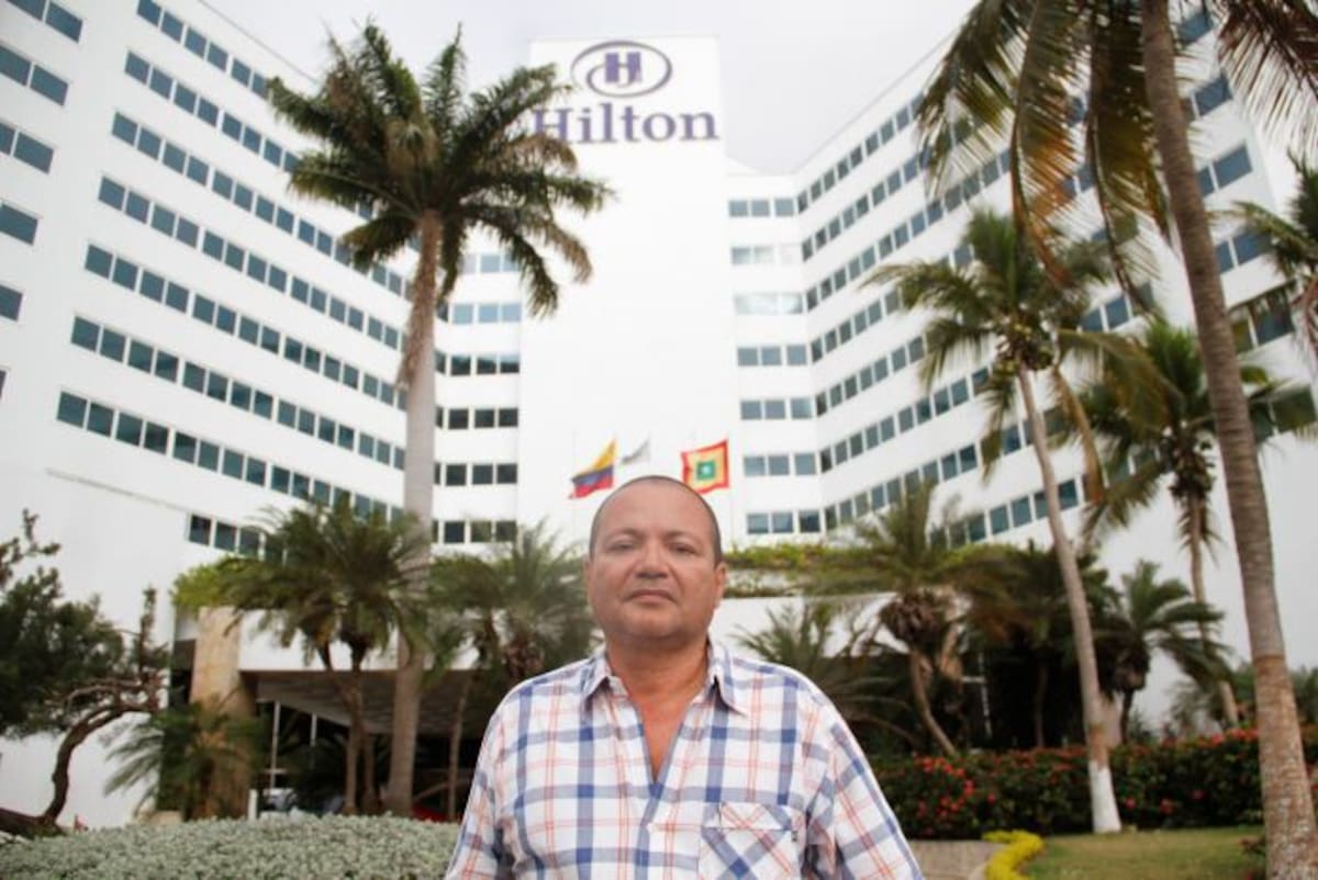 Norberto Gari García, abogado autor de la acción popular sobre terrenos de la nación englobados por compañía que construyó al Hilton. OSCAR DÍAZ ACOSTA - EL UNIVERSAL -