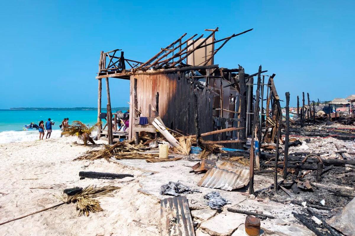 Las tres localidades de Cartagena, en alerta por los incendios