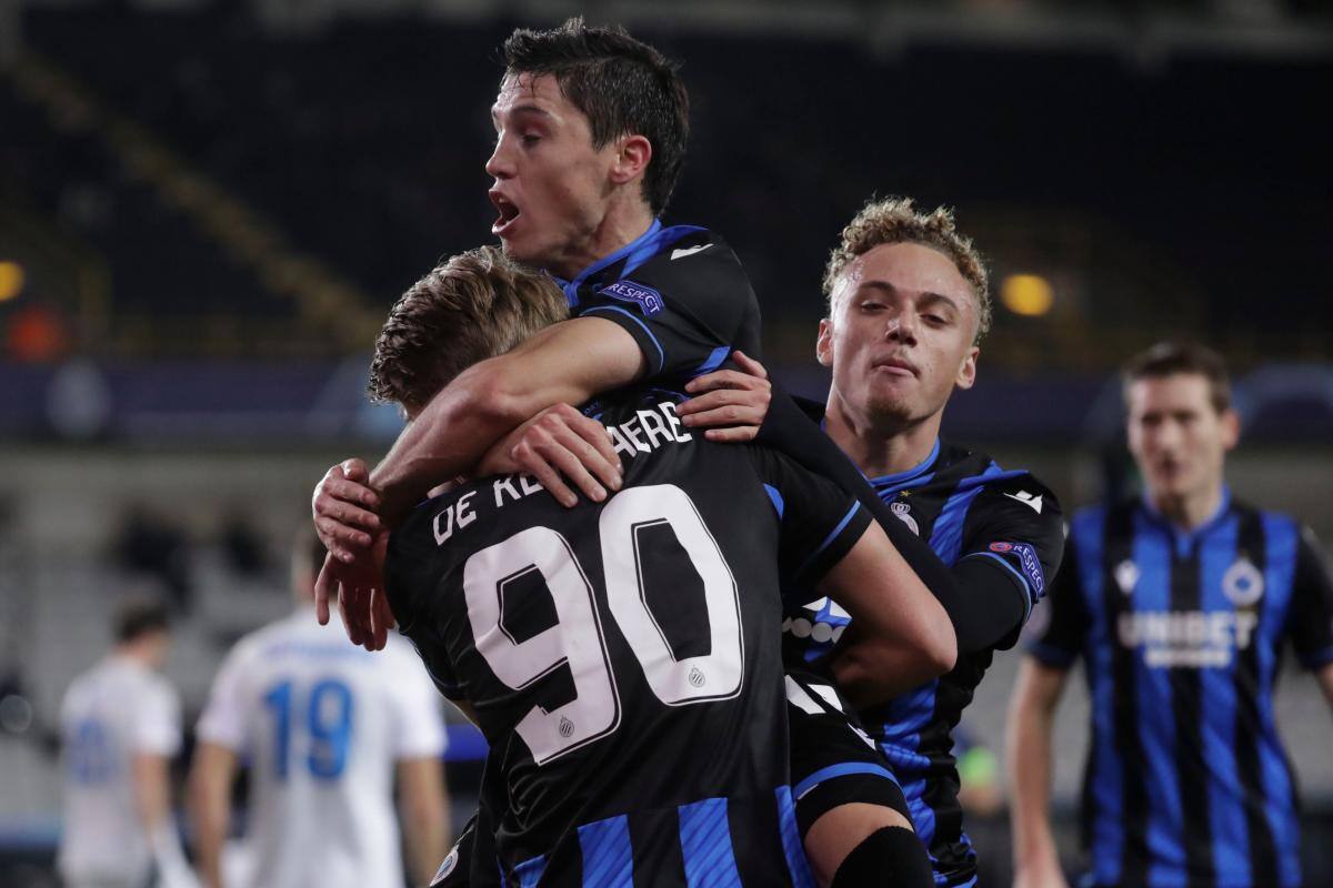 Brujas golea al Zenit y sigue vivo en la Liga de Campeones