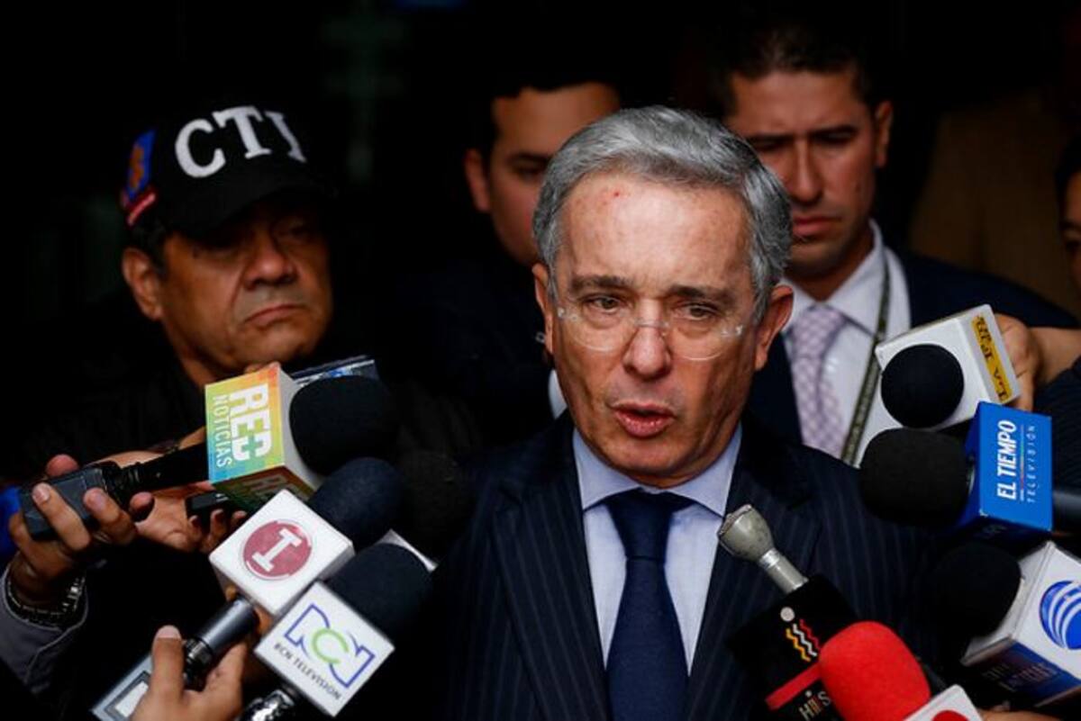 Álvaro Uribe Vélez, ex presidente de la República y actual senador. COLPRENSA
