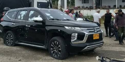 Violenta masacre: atacan esquema de seguridad de la UNP y dejan 6 víctimas fatales