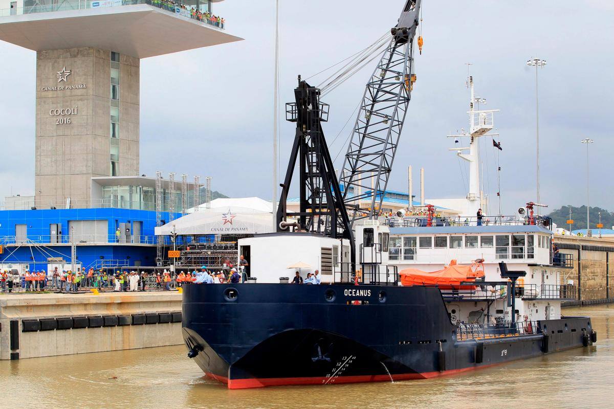 Sequía dificulta el tránsito por el Canal de Panamá