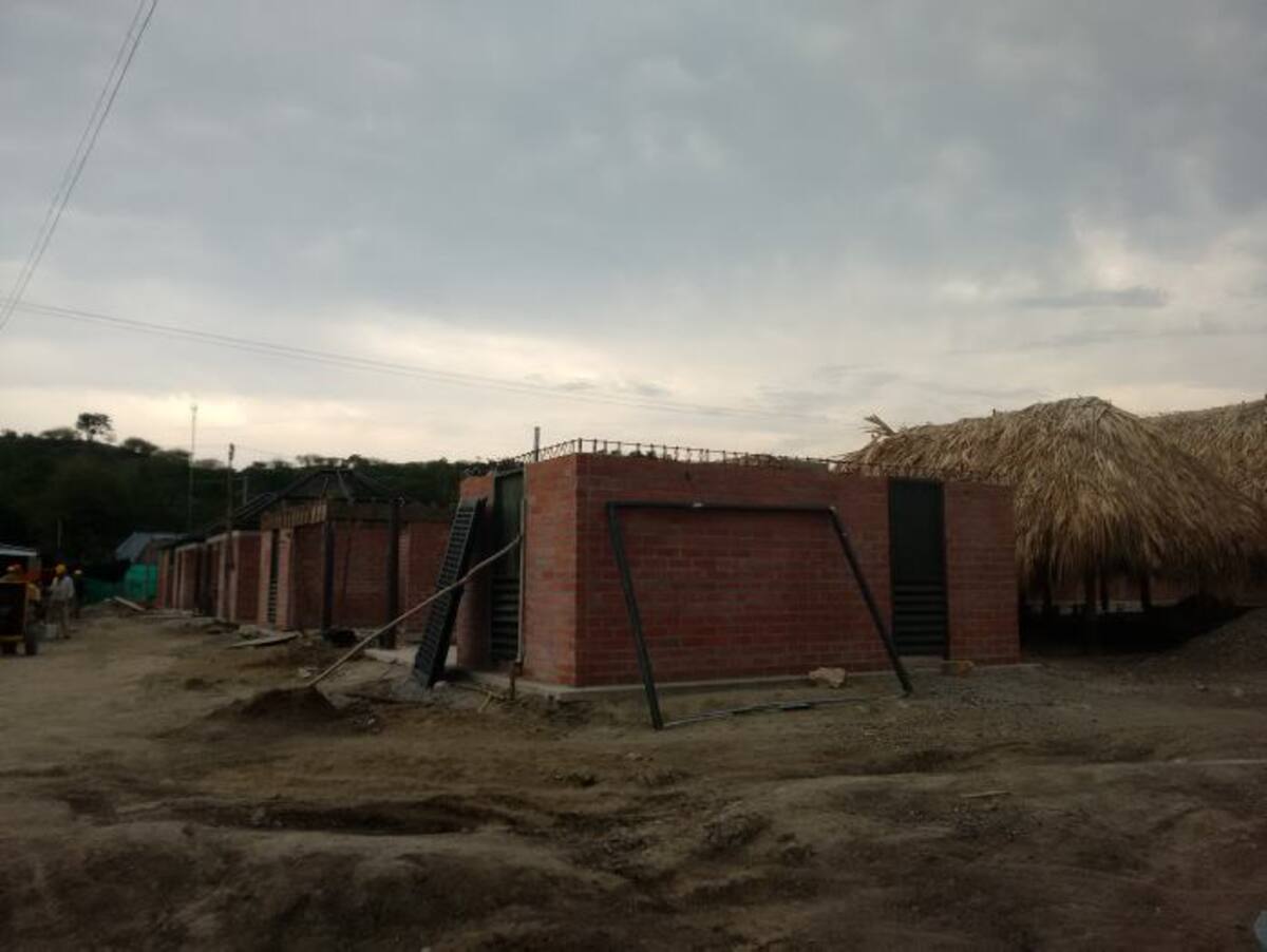 Las cien viviendas gratis se entregarán en junio, a las familias desplazadas. Lila Leyva/El Universal/