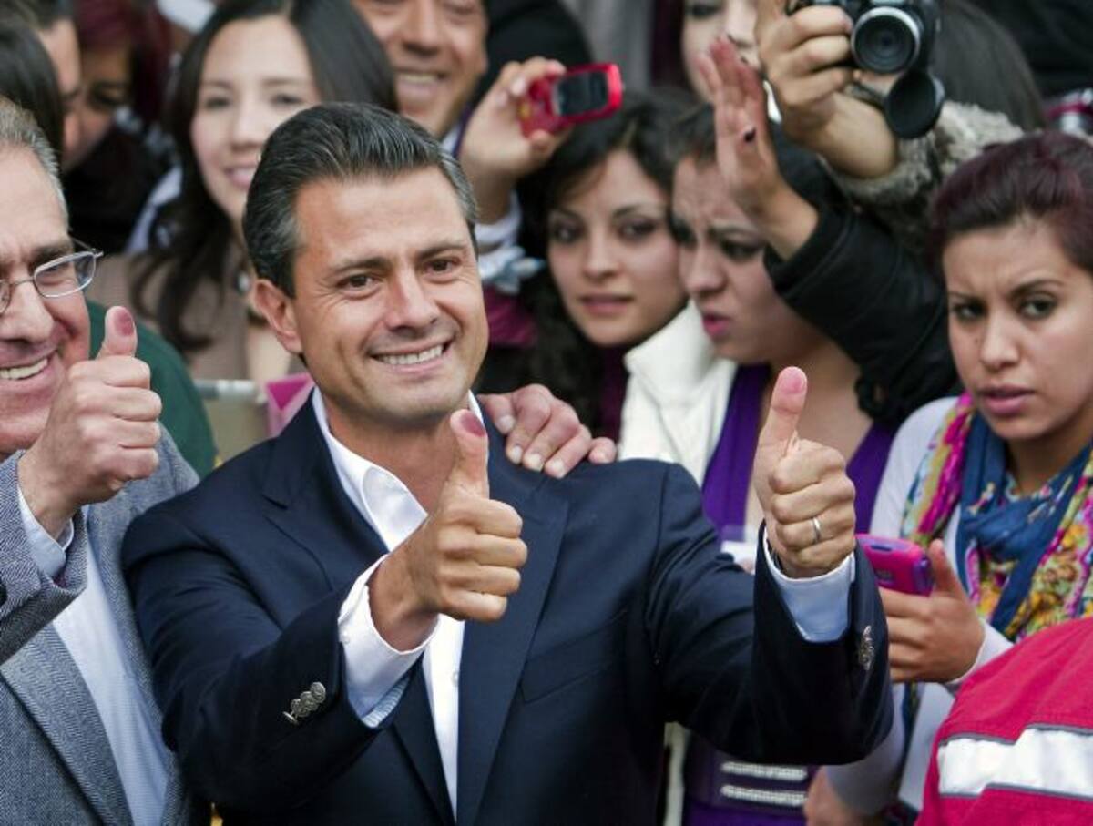 Enrique Peña Nieto, presidente de México. AFP