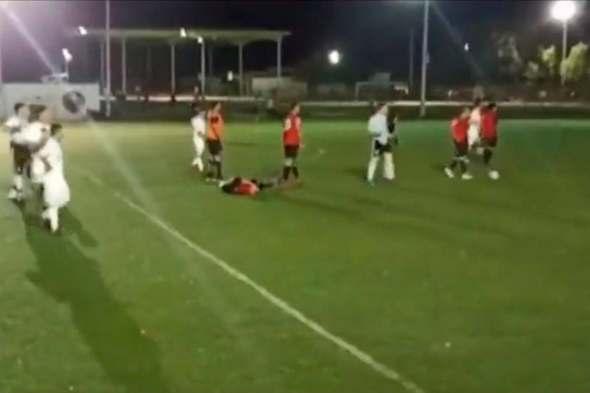 De terror: técnico fue asesinado en pleno partido de fútbol
