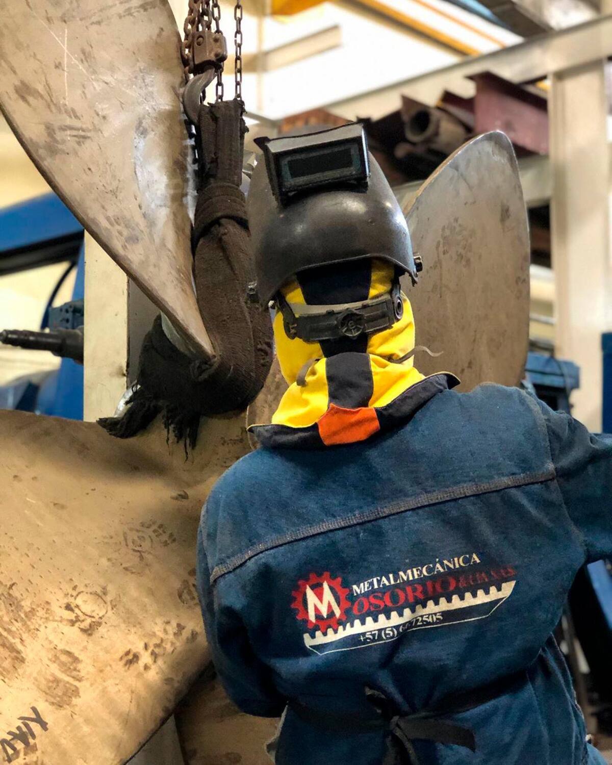 Este taller tiene 42 años de experiencia en la industria naval. // Cortesía.