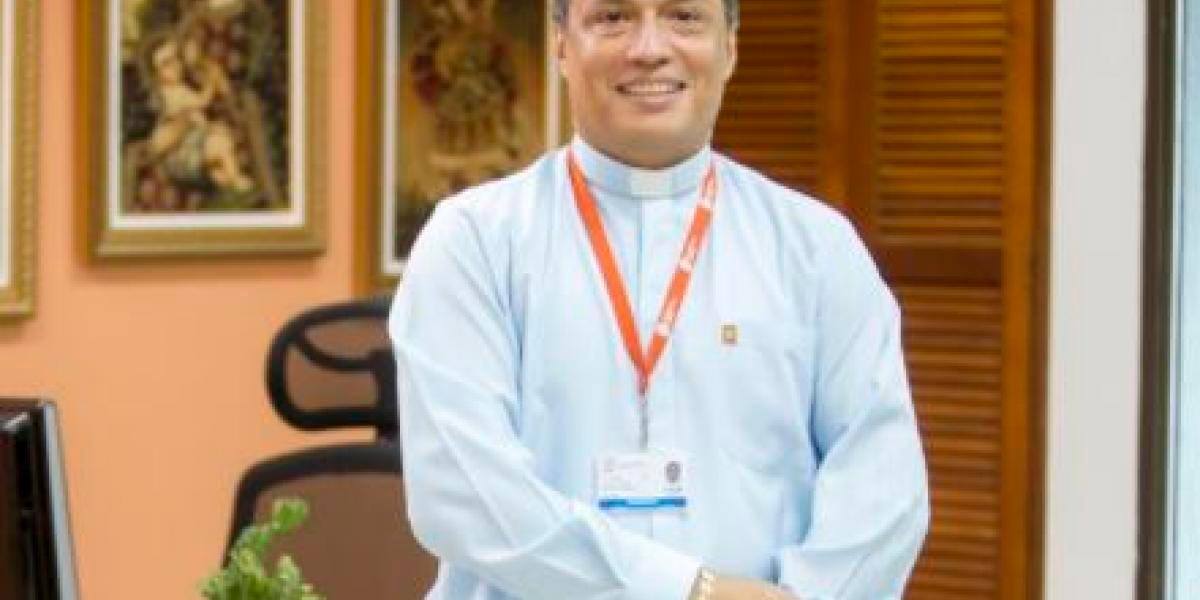 Fray Eduardo Mendoza Fernández, OFM, Rector de la Universidad de San Buenaventura