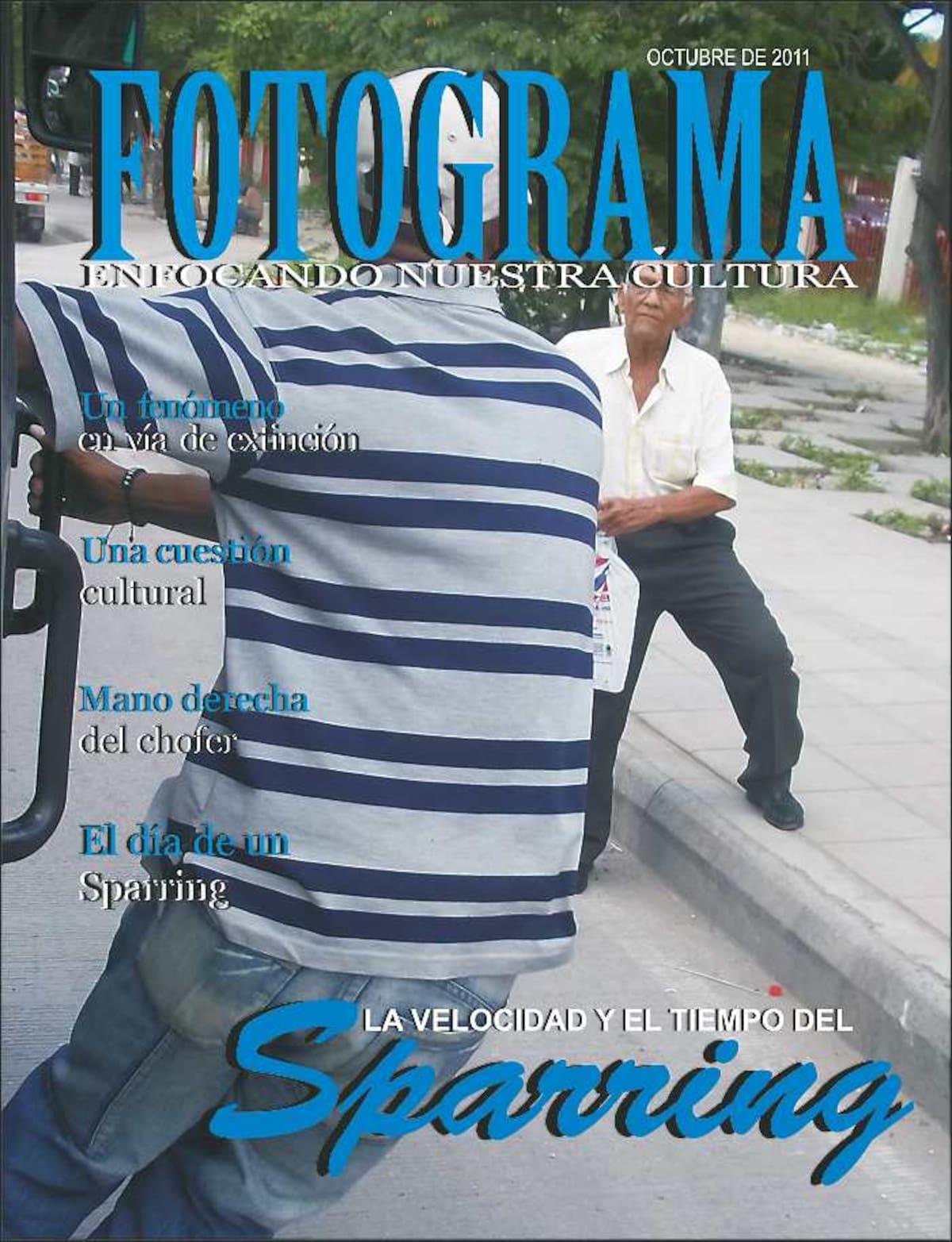Prtada de la revista Fotograma Cortesía