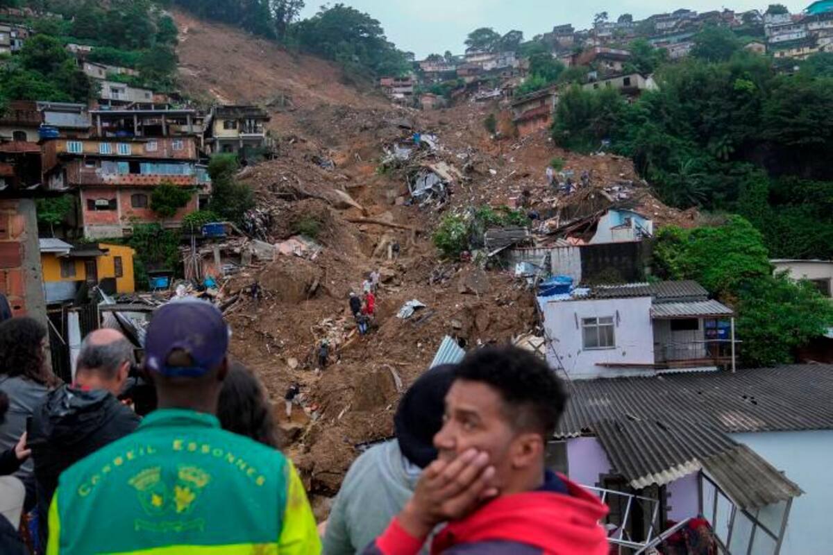 18 muertos por fuertes lluvias en Río de Janeiro