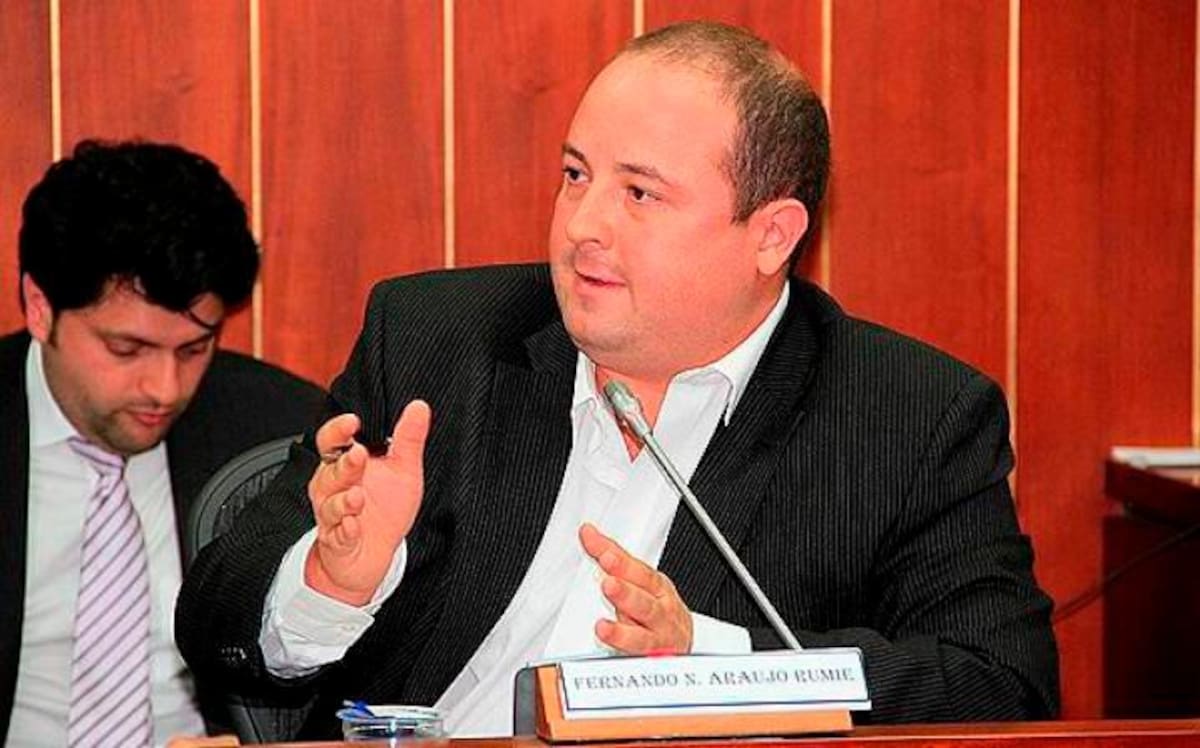 Fernando Nicolás Araújo, senador de la República.