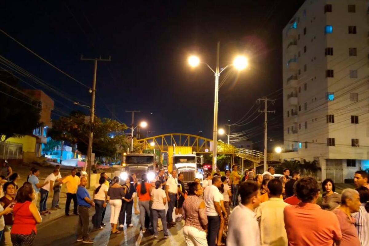 Habitantes de Alto Bosque protestan por ola de atracos