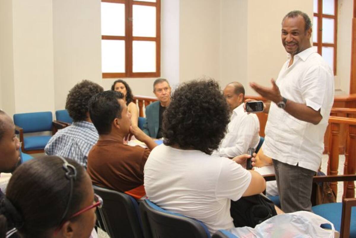 El evento se realizó en la salda de audiencias de Unicartagena. CORTESÍA
