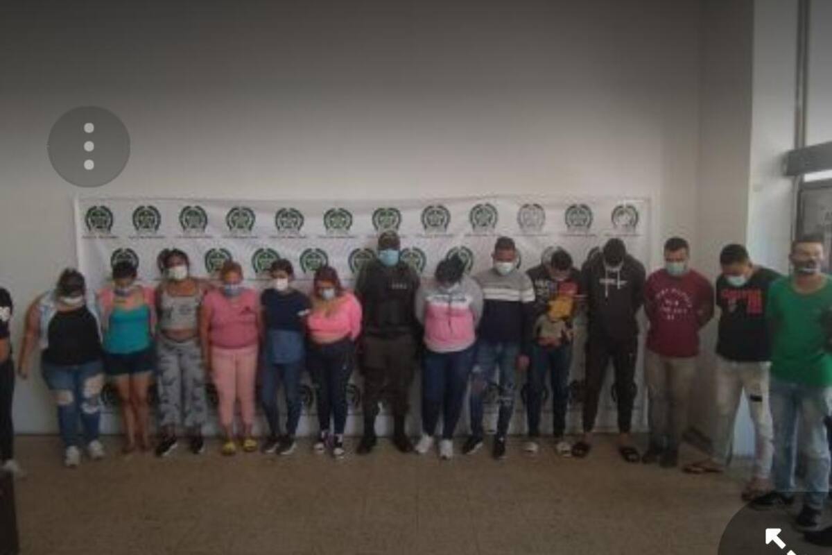 Policía capturó a grupo delincuencial integrado por extranjeros
