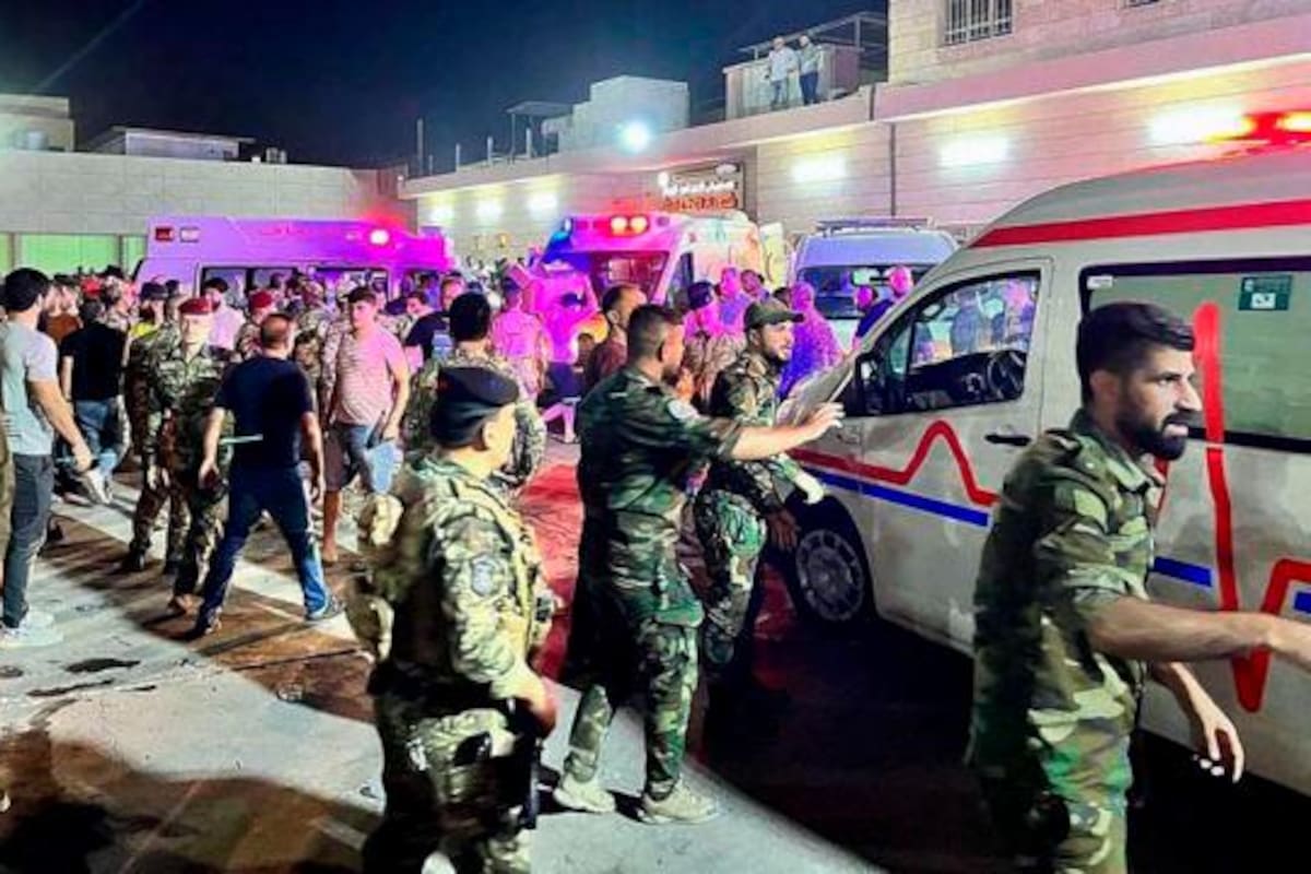 Al menos 100 muertos y 150 heridos por un incendio durante una boda en Irak