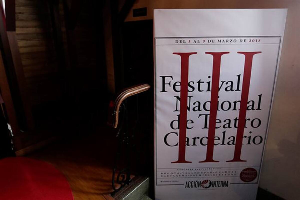 Festival carcelario de teatro 2018. Colprensa.