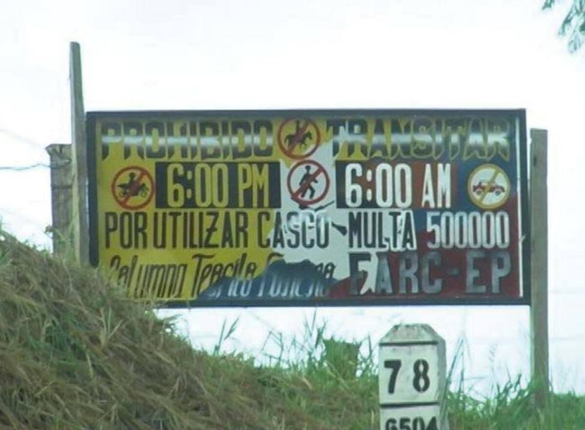 Imagen de archivo de la zona de distensión COLPRENSA