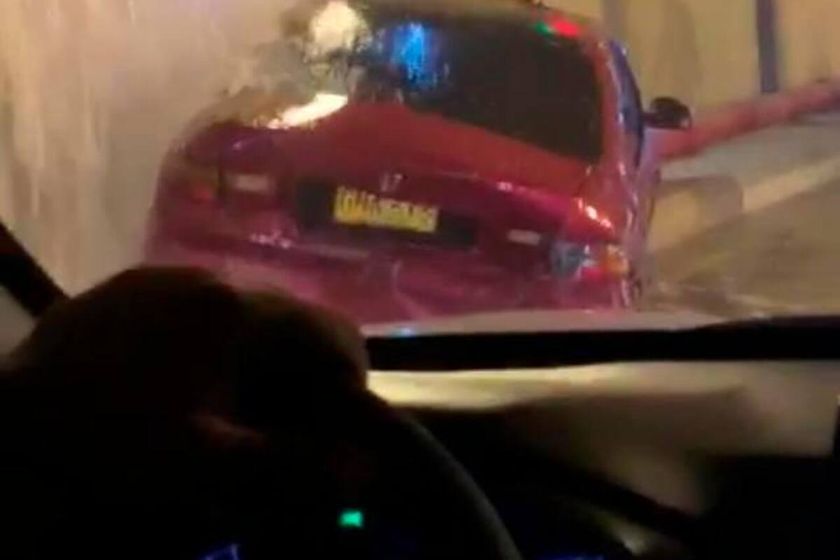 Autoridades impiden a fotógrafo de El Universal cubrimiento de accidente en túnel de Crespo