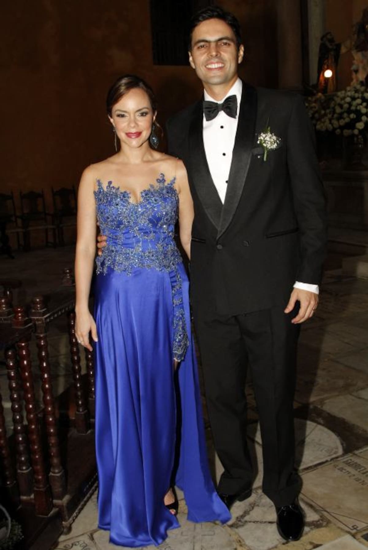 Gilma España y Samuel Navarro.