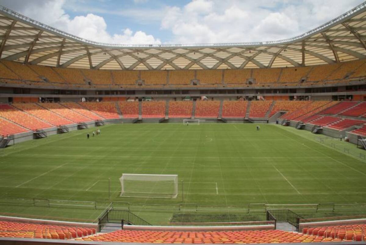 Estadio Arena da Amazonia de Manaus, Brasil. AP Alberto Cesar Araujo