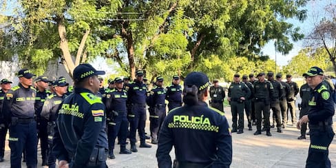 Policía activa escuadrón antiriñas en Mompox para reforzar la seguridad en FestiJazz