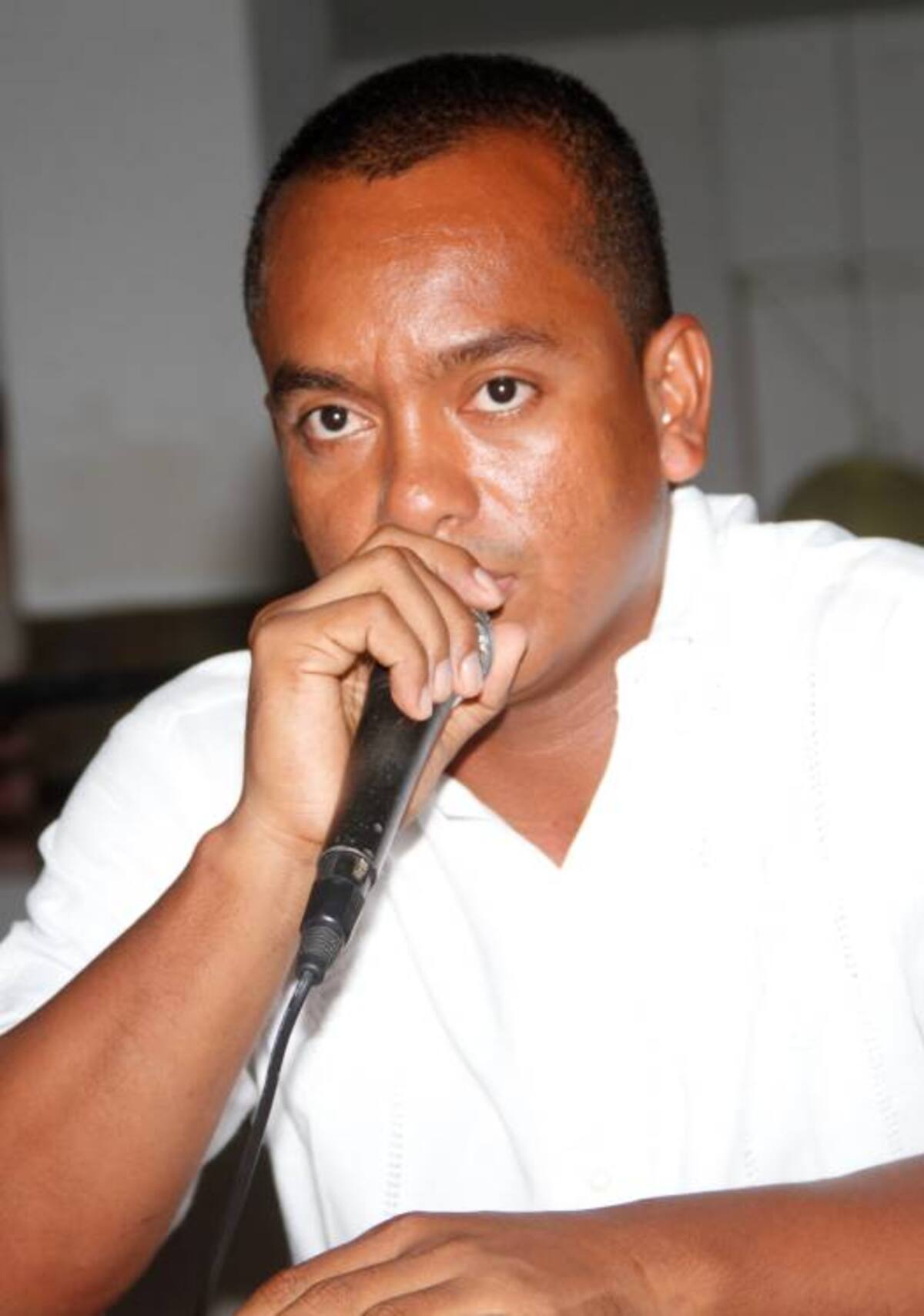 Richard Ríos Amariz, alcalde de Montecristo. OSCAR DÍAZ ACOSTA
