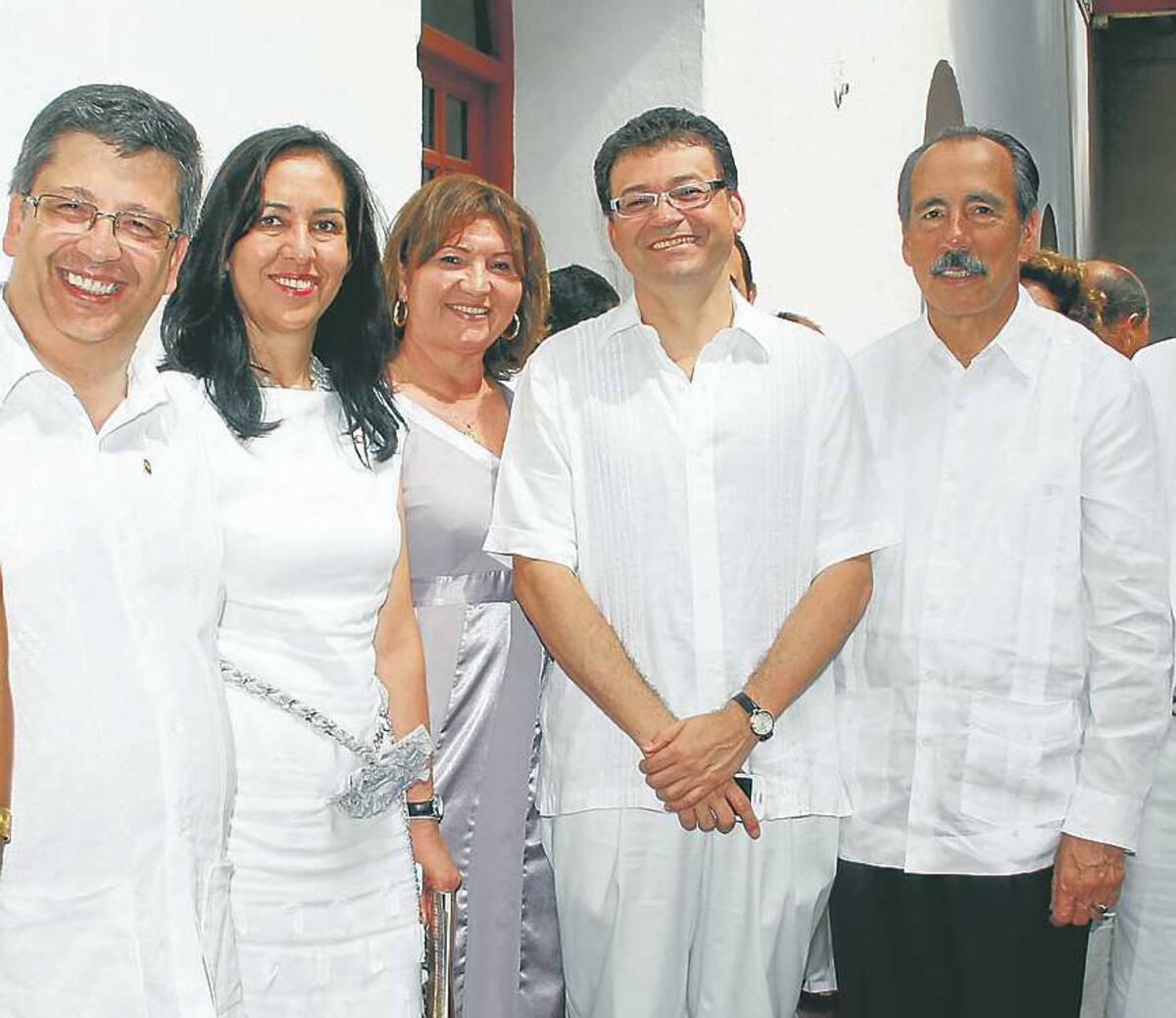 Willian Zambrano, Ruth Estella Correa, Humberto Sierra Porto y Víctor Hernando Alvarado.