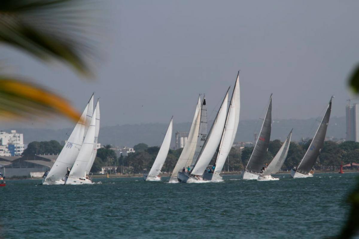 Más de 10 embarcaciones hicieron presencia. / Foto: Óscar Díaz.