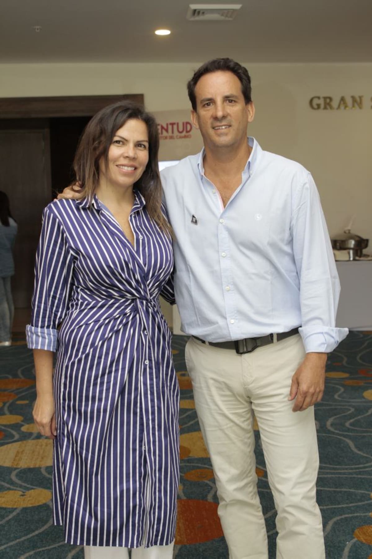 Beatriz Bustamante y Ricardo Leiva. LUIS EDUARDO HERRÁN