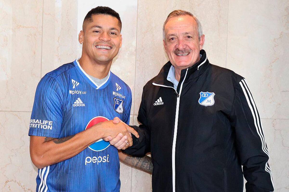 El bolivarense Ayron del Valle regresa a Millonarios