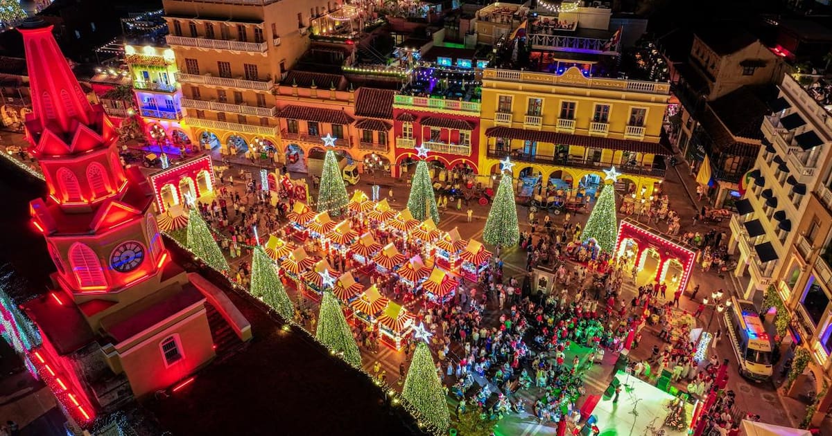Supernavidad en Cartagena: Mercadito Navideño y Vive tu Plaza ya abrieron