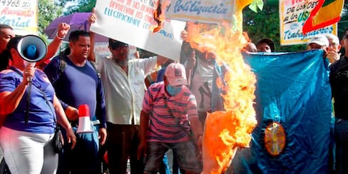 Alcalde protestará en paños menores por fallas en el servicio de energía