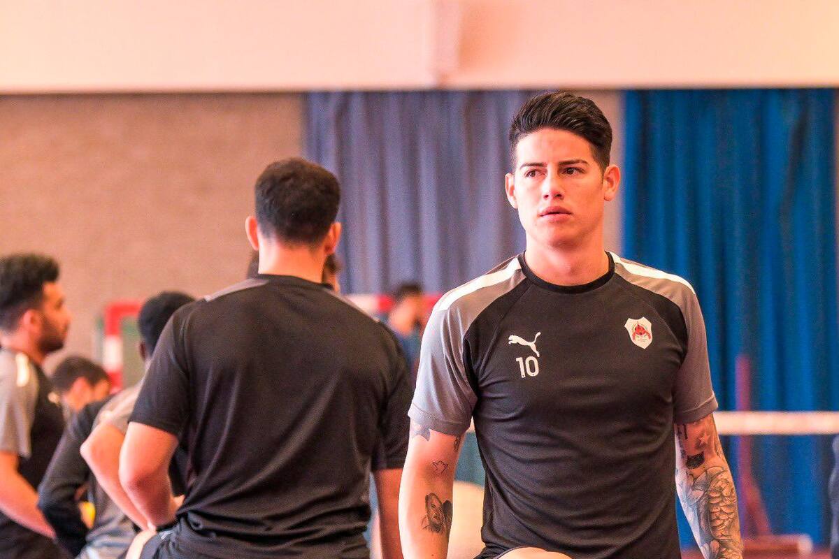 ¡Preocupante! El colombiano James Rodríguez tiene otra lesión
