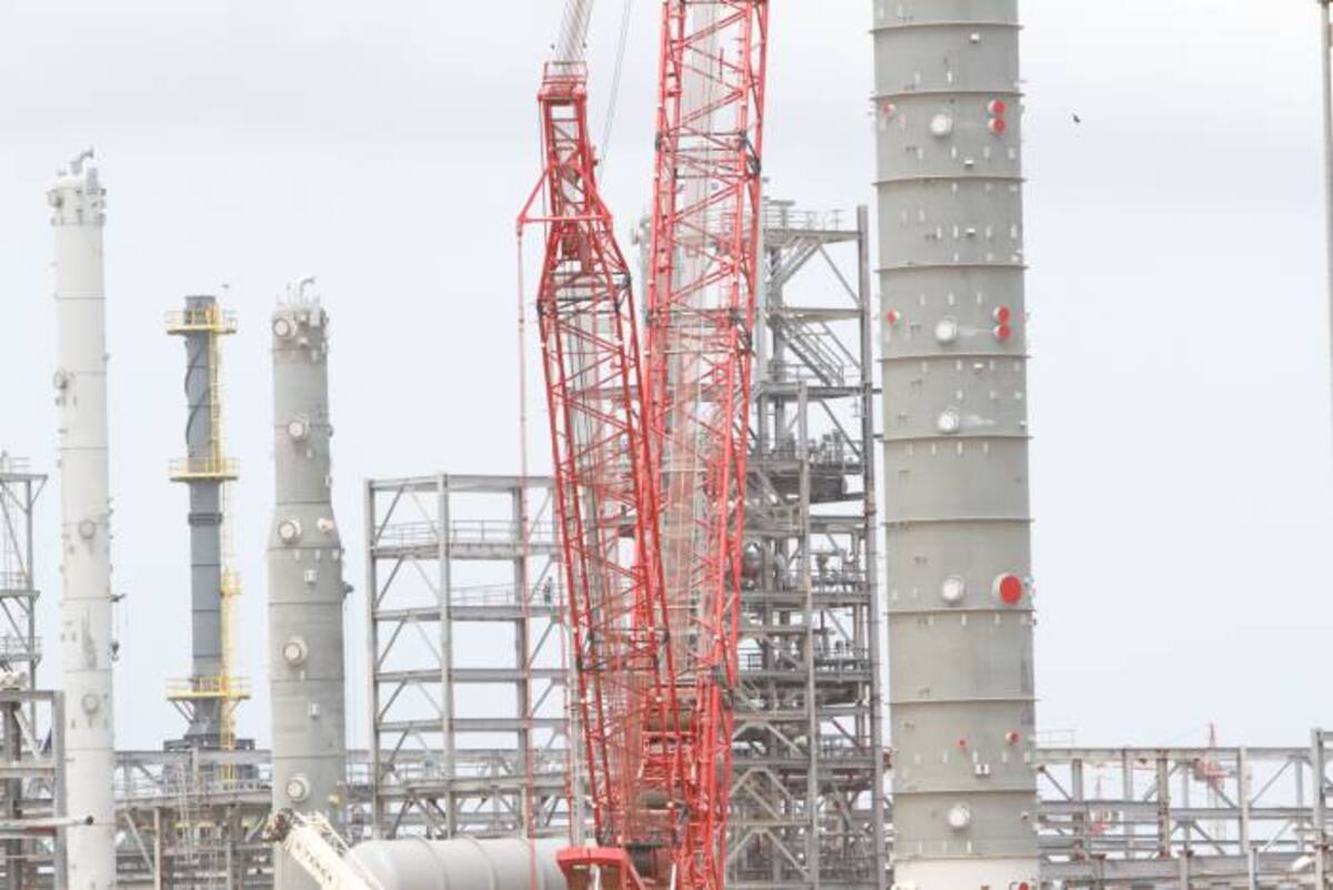 La expansión de la Refinería de Cartagena se hace en un área de 130 hectáreas en la zona industrial de Mamonal. JULIO CASTAÑO - EL UNIVERSAL