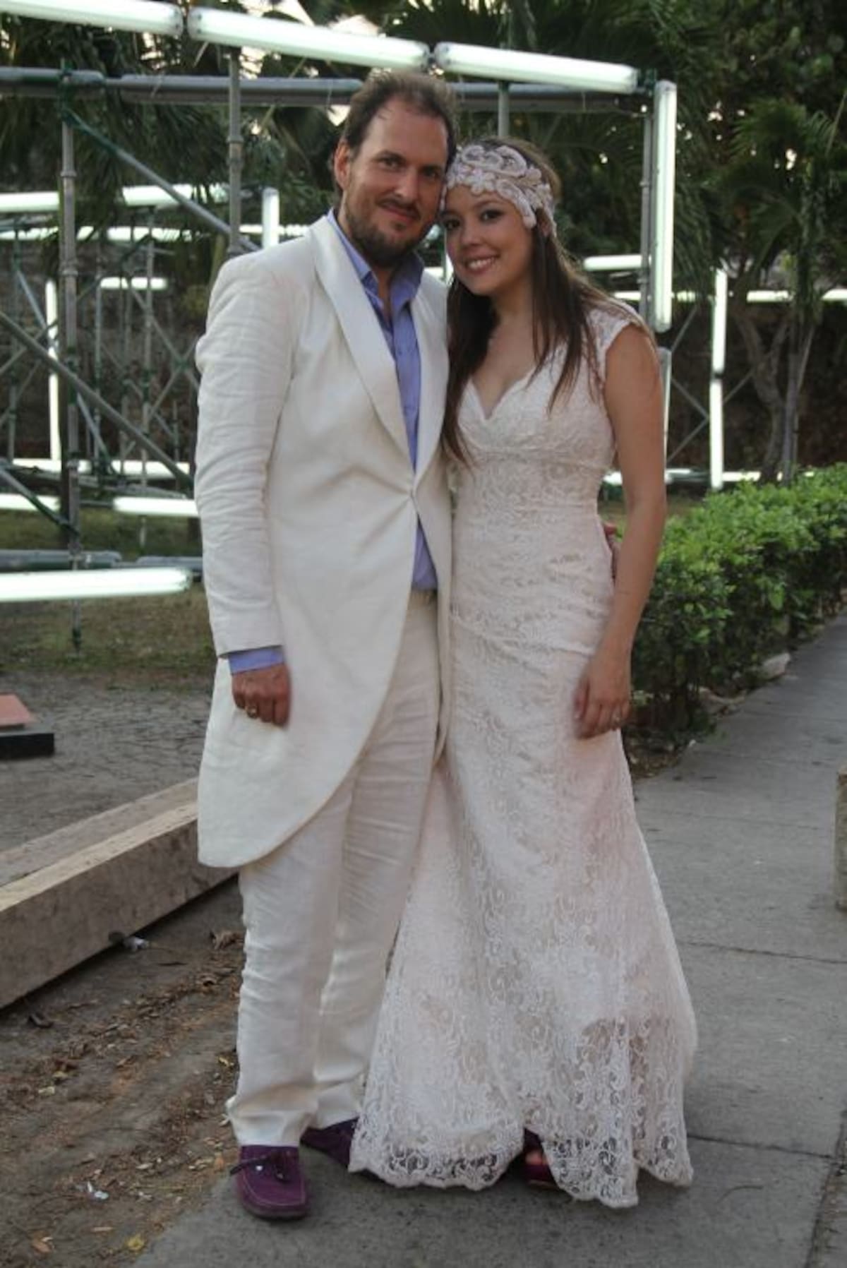 Andrés Parra y Diana Caliz. LUIS HERRÁN - Q'HUBO