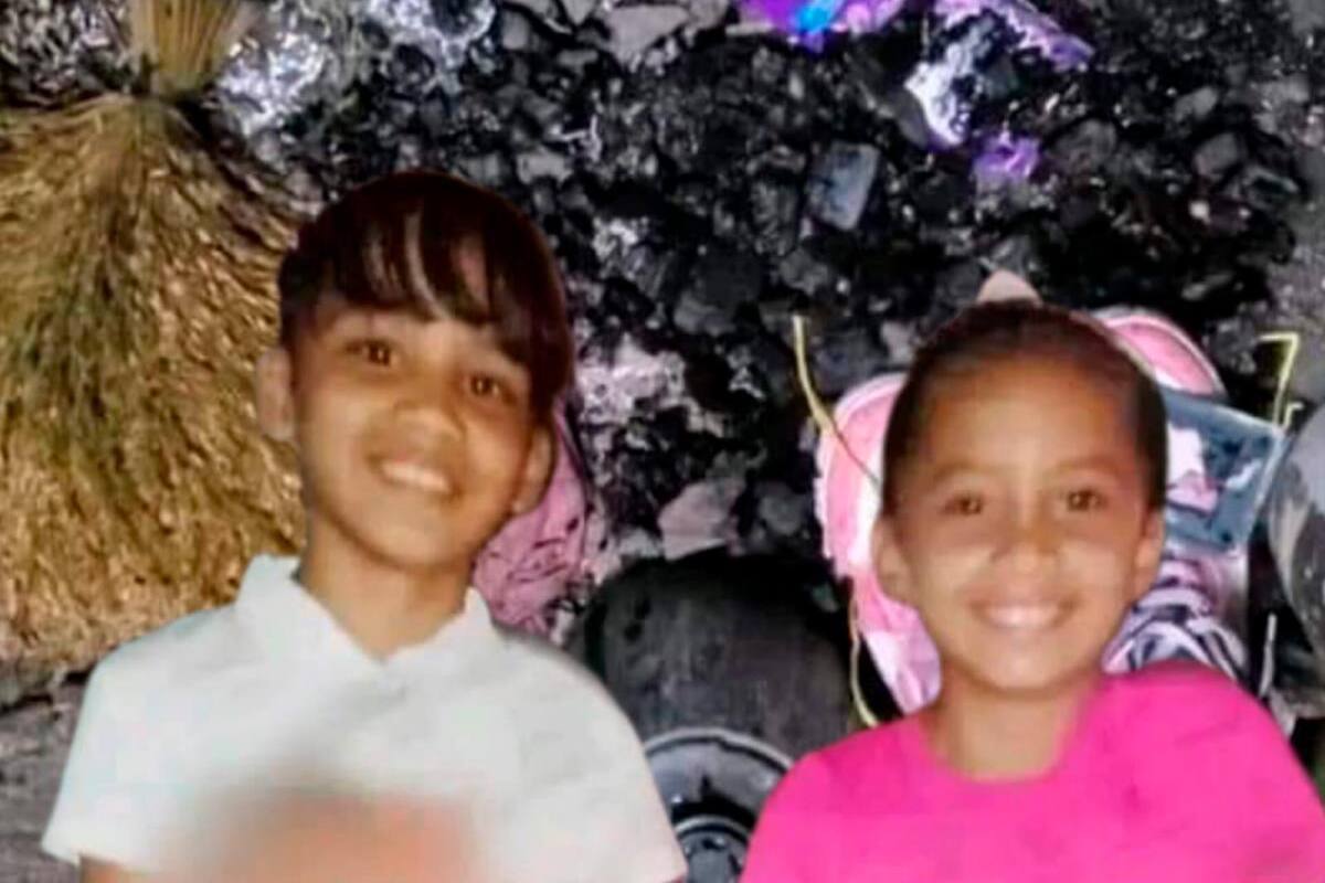 ¡Tragedia! Niñas de 9 y 10 años se calcinaron mientras dormían en su casa