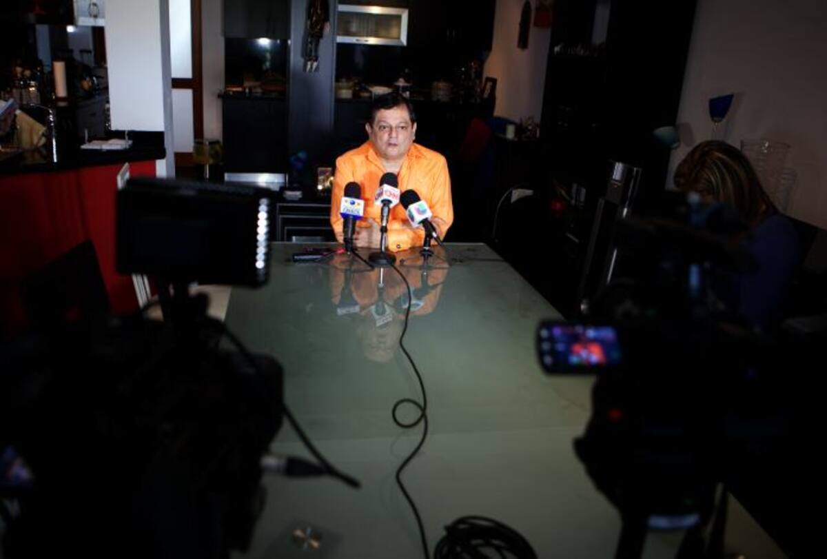 Kiko Bautista, periodista despedido en Globovisión. AFP