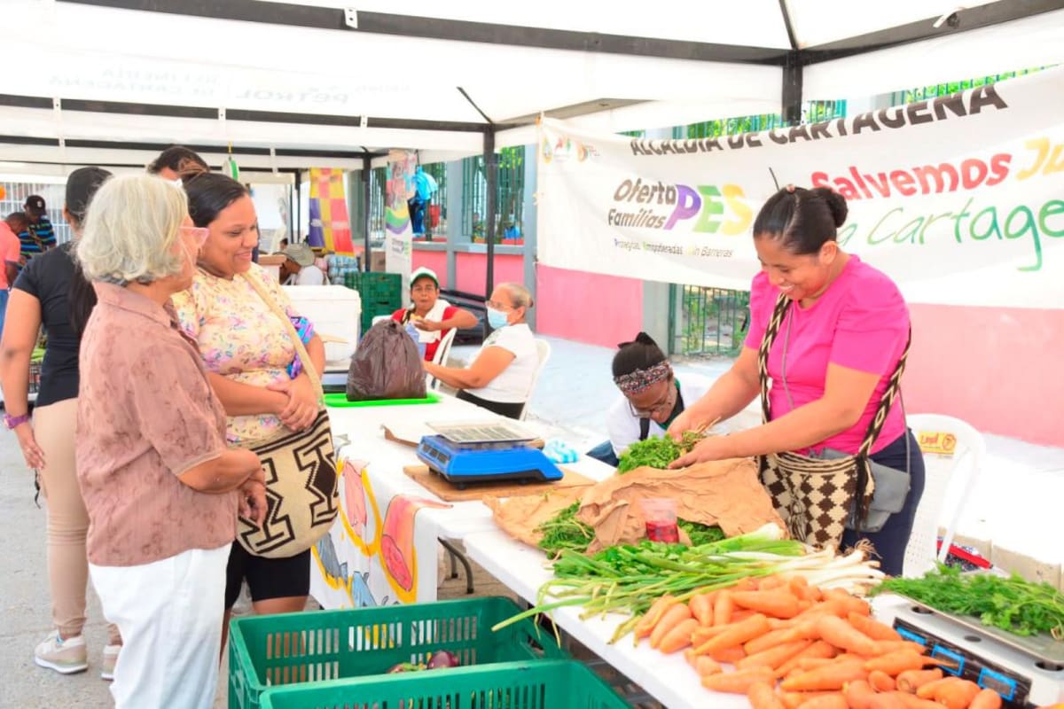 ¡Aproveche! Hay mercado campesino este viernes en Pasacaballos