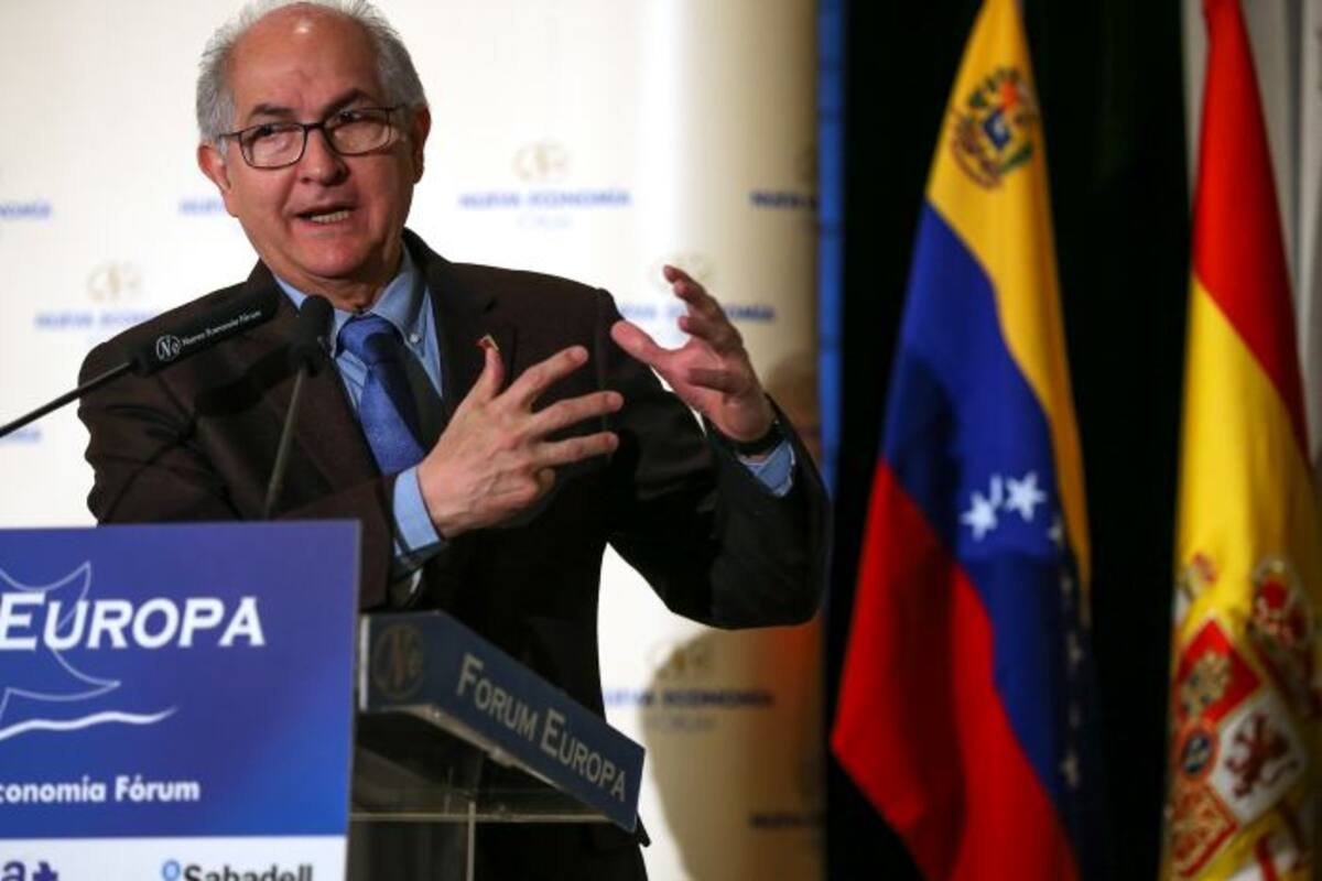 Ledezma afirma que reunión de Uruguay podría ser la tabla de salvación para Maduro