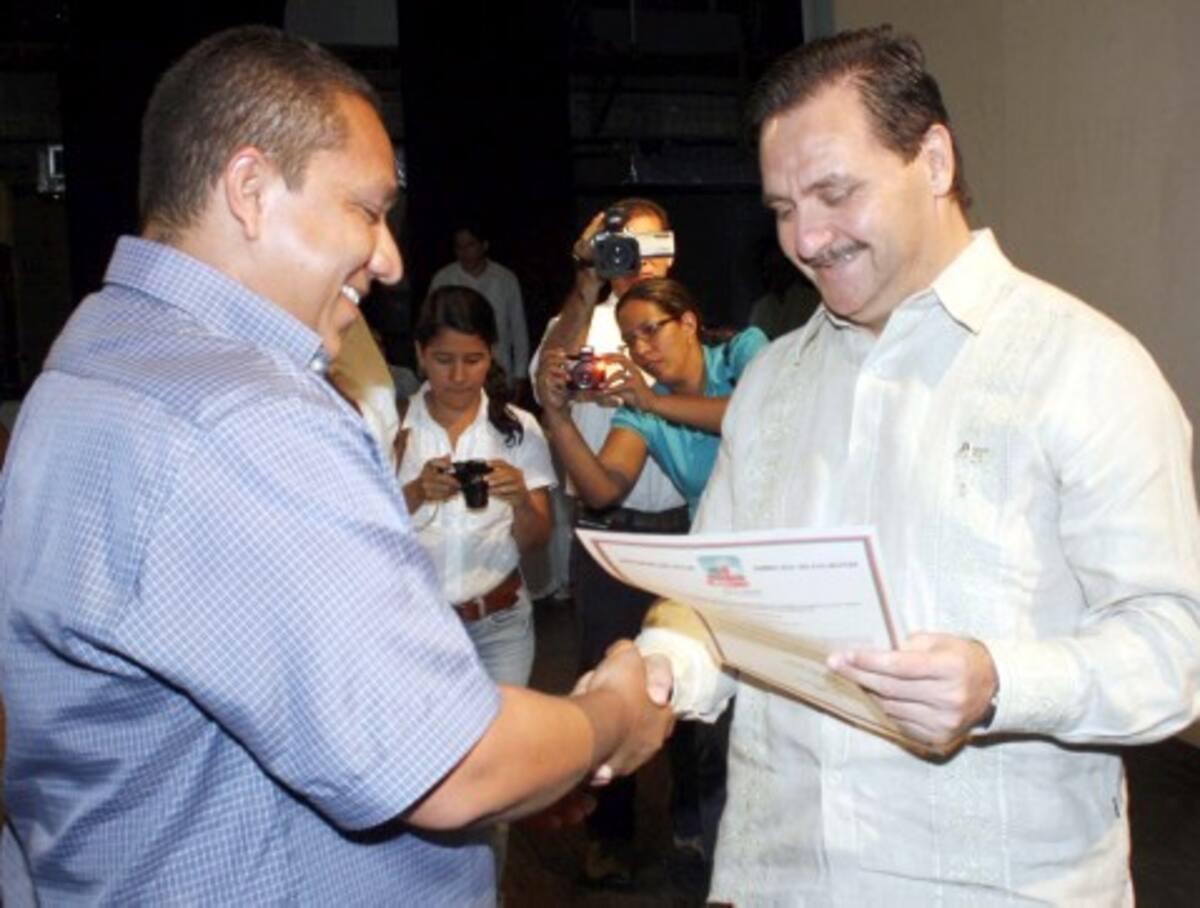 Manuel Santiago Pérez (Reportería Gráfica) y Jesús Paternina Samur.