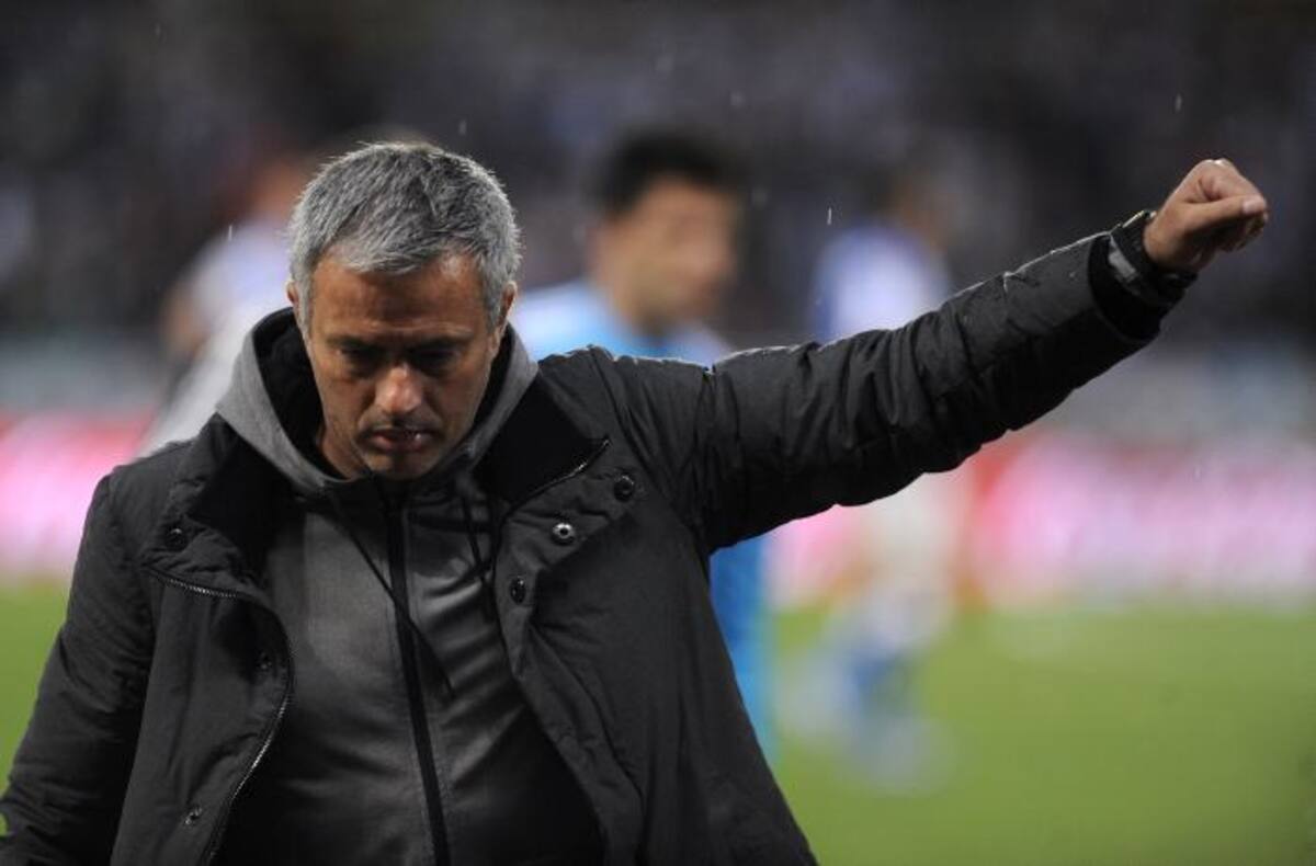 El partido frente al Osasuna será el último del Mourinho al frente del conjunto merengue. AFP