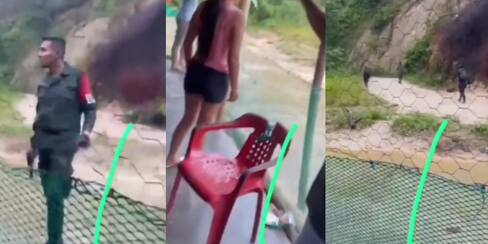 Mujeres en el Catatumbo enfrentan a integrante del ELN: “Lárguese ya”