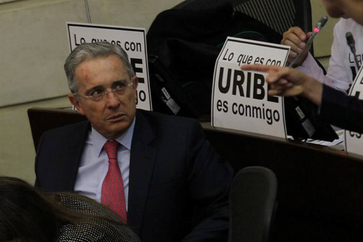Álvaro Uribe Vélez, expresidente y senador. COLPRENSA