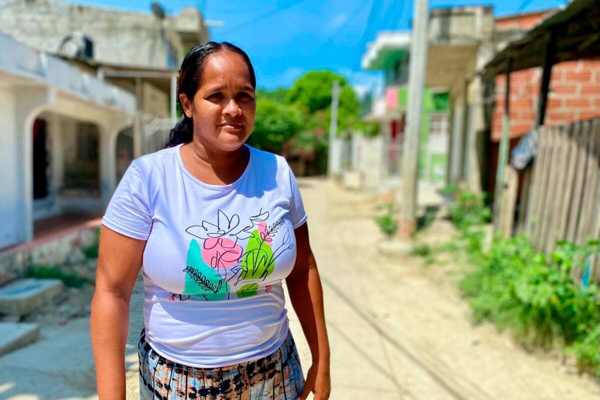 Ada Luz Rojas trabaja por otras madres y por los niños de los cerros de Albornoz