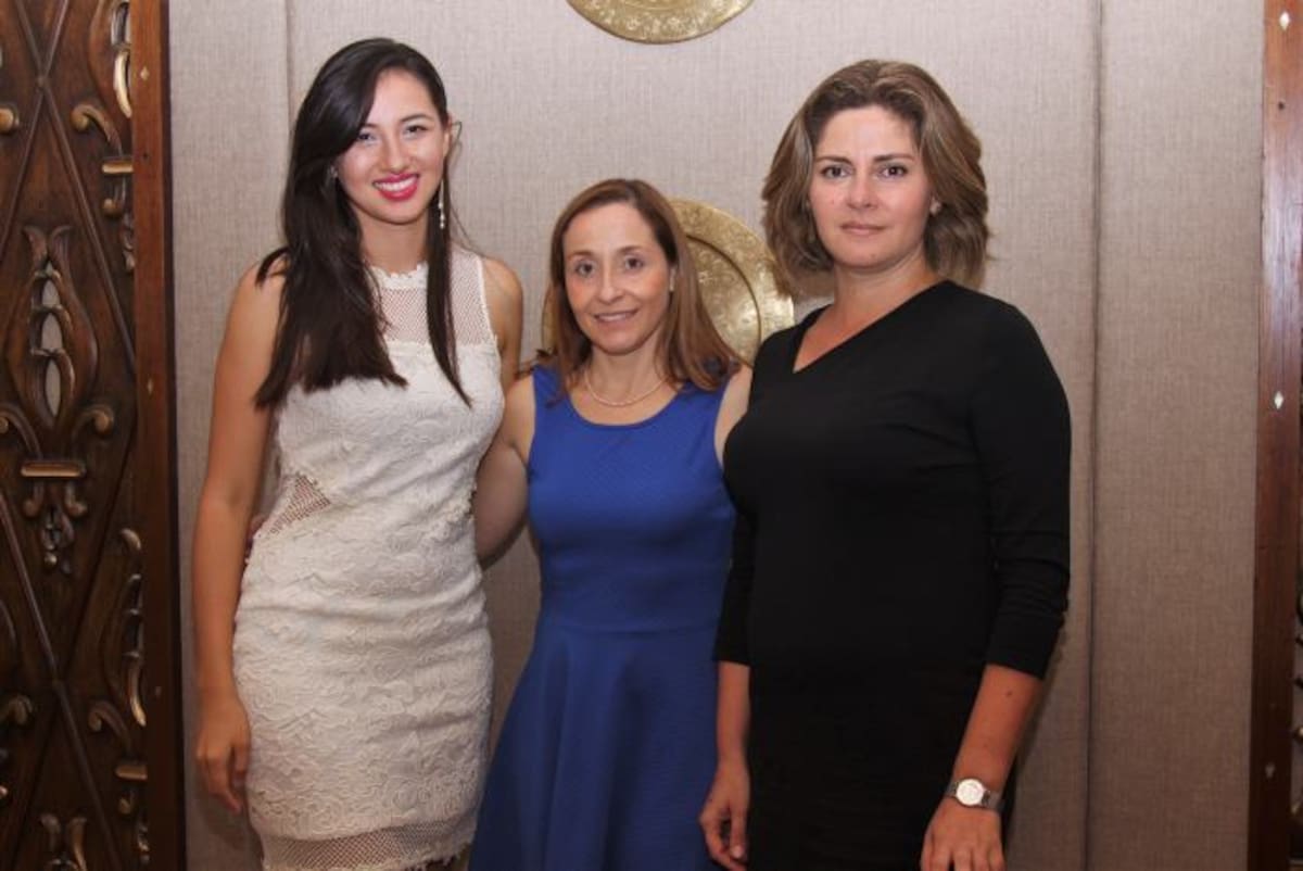 Carolina Vélez, Andrea Eslava y María Alejandra Sánchez. KAILLINE GIRALDO