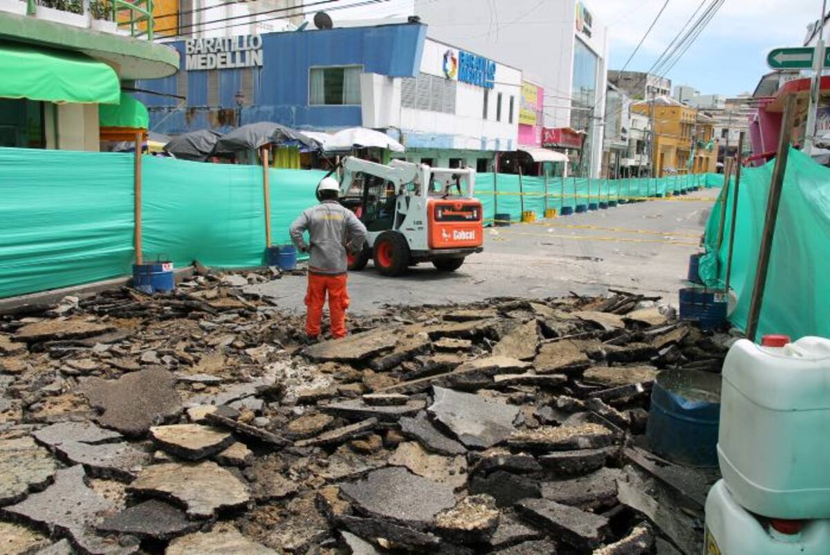 El proyecto Centro Amable inicia con la intervención de la calle 22. MANUEL SANTIAGO PÉREZ